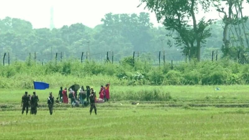 বিরামপুর সীমান্তে ৯ জনকে পুশইনের চেষ্টা, তিনজনকে ফেরত পাঠাল বিজিবি