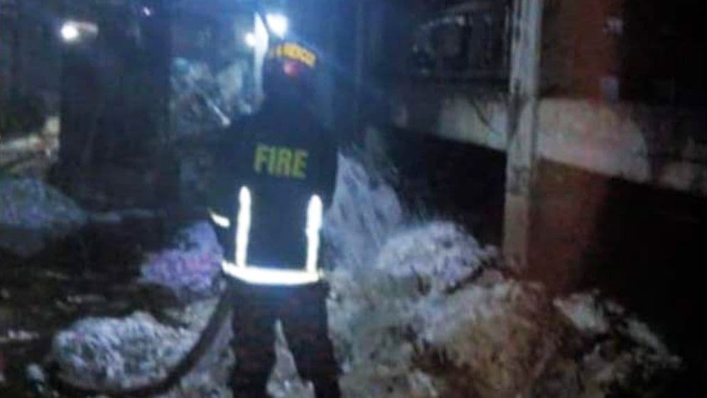 কর্ণফুলী পেপার মিলসে মধ্যরাতে আগুন