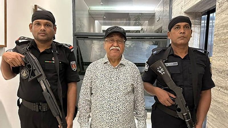 সাবেক শিল্পমন্ত্রী নূরুল মজিদ গ্রেপ্তার