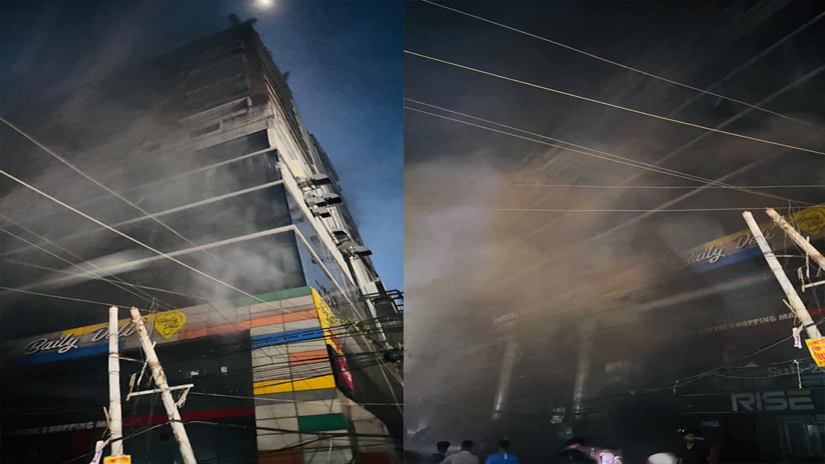 বেইলি রোডে রেস্টুরেন্টে আগুন, নিয়ন্ত্রণে ফায়ার সার্ভিসের ৮ ইউনিট