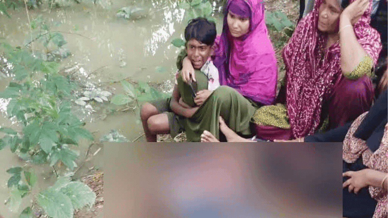বরিশালে কৃষককে গলা ও রগ কেটে হত্যা করল বোরকা পরা দুর্বৃত্তরা