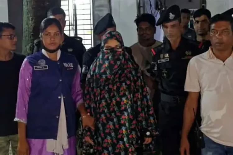 মাধবদীতে ভাইরাল শিশু নির্যাতনের ঘটনায় পলাতক চাচী গ্রেপ্তার