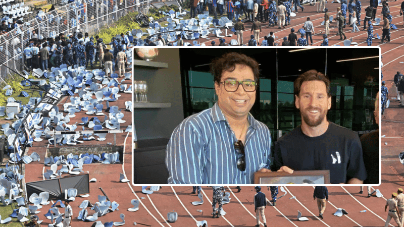 ব্যাপক বিশৃঙ্খলায় পণ্ড মেসির কলকাতা ইভেন্ট, আয়োজক গ্রেপ্তার