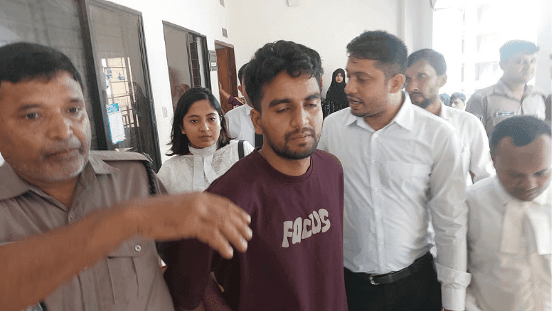 ছাত্রলীগ সন্দেহে মারধরের পর পুলিশে দেওয়া তিতুমীর কলেজের ছাত্র নাজিম কারাগারে