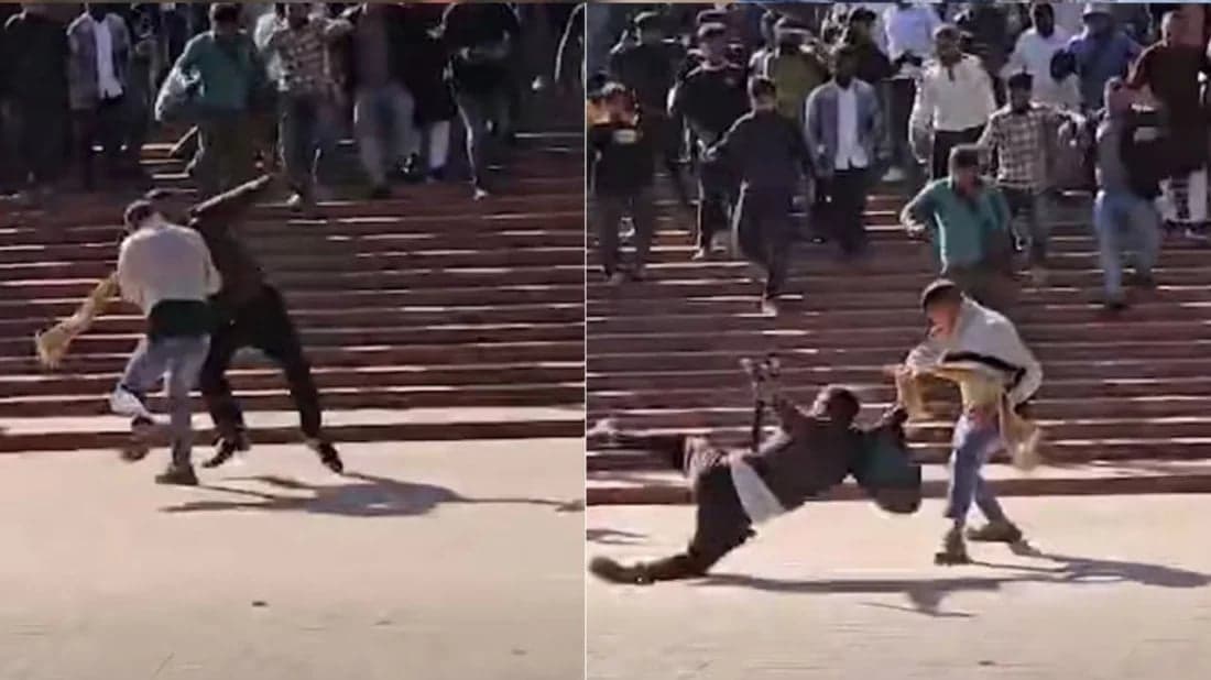 সিনেমা স্টাইলে সাংবাদিকের ওপর হামলা, হামলাকারী আটক