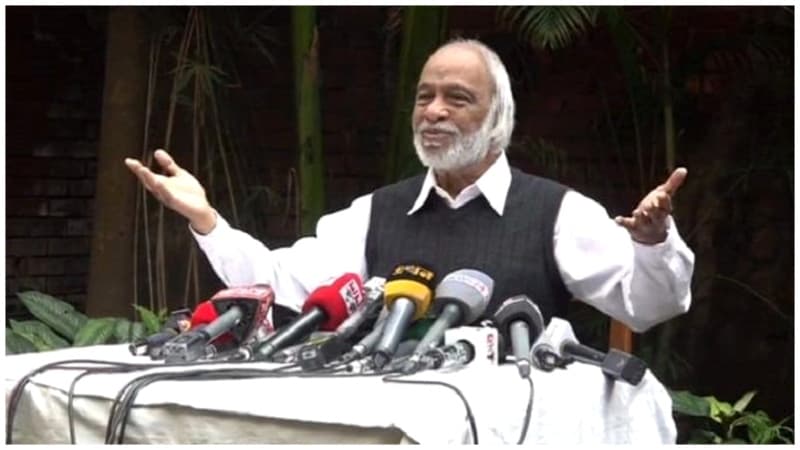 ভোট বর্জন করায় জনগণকে ধন্যবাদ: ড. মঈন খান