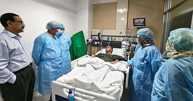 আপাতত সিঙ্গাপুর নেওয়া হচ্ছে না মির্জা আব্বাসকে