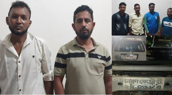 সিলেটে চোরাচালানের চিনি ছিনতাইকালে বিএনপির দুই নেতাসহ গ্রেপ্তার ৬