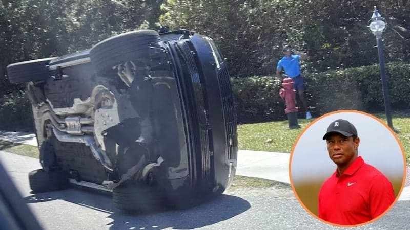 ফ্লোরিডায় সড়ক দুর্ঘটনার পর টাইগার উডস গ্রেপ্তার