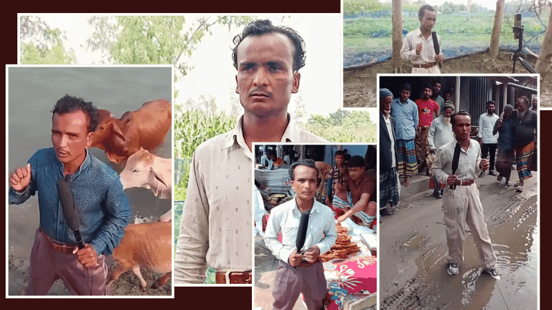 পরিবারের দুঃখ-কষ্ট ভুলতেই ভিডিও করি, আমি সাংবাদিক না: ভাইরাল তাইজুল ইসলাম