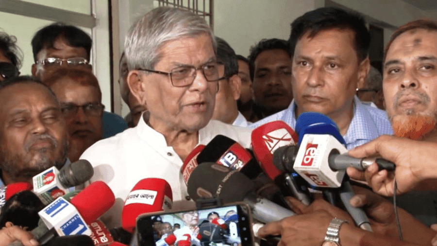 বিএনপিকে ফ্যাসিবাদী বলা রাজনৈতিক অজ্ঞতার পরিচয়: মির্জা ফখরুল