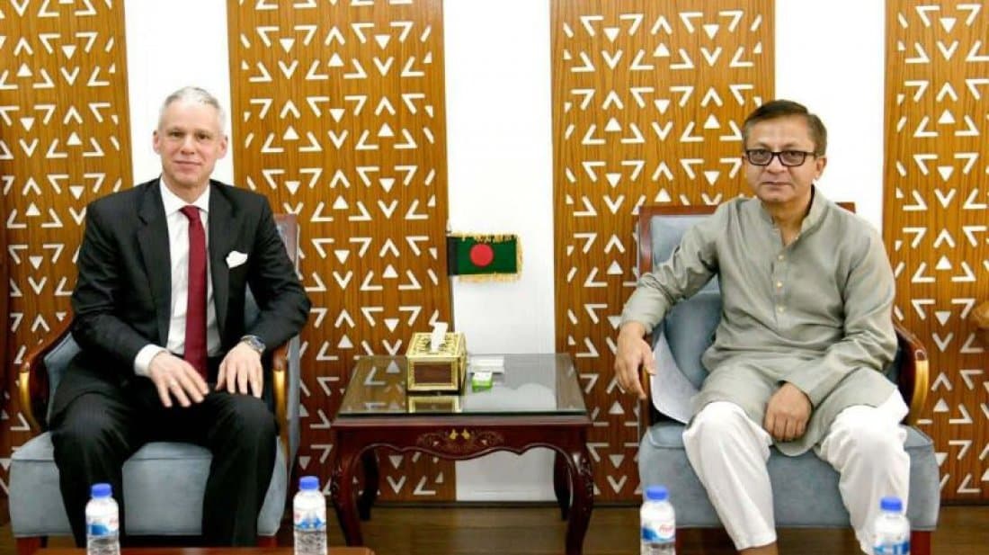 বাণিজ্যমন্ত্রীর সঙ্গে সুইজারল্যান্ডের রাষ্ট্রদূতের বৈঠক