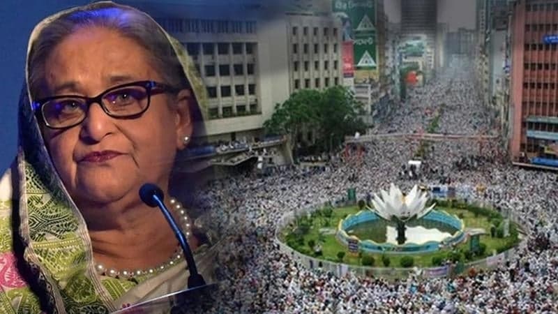 শাপলা চত্বরে হেফাজতের সমাবেশে নির্বিচারে গুলির অভিযোগে শেখ হাসিনা বিরুদ্ধে মামলা