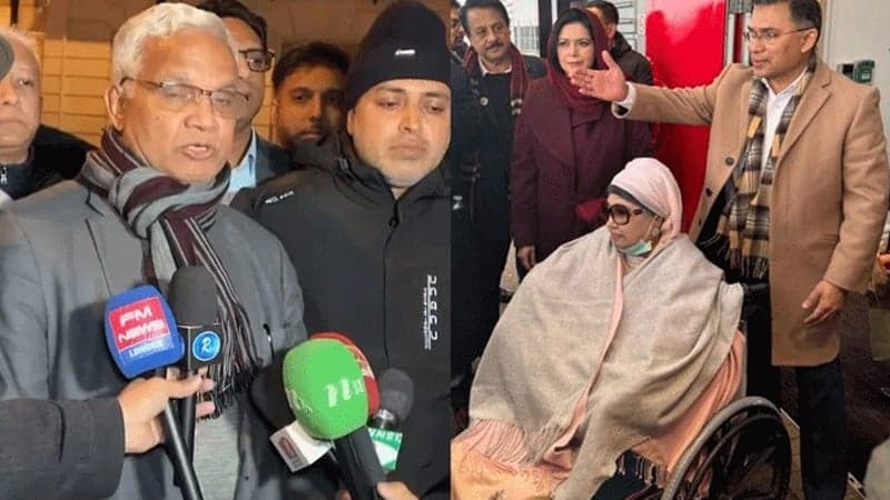 তারেক রহমানের বাসায় থেকে চিকিৎসা নেবেন খালেদা জিয়া