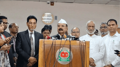 সংবিধান সংশোধন সংসদেই সম্ভব, রাজপথে বলে লাভ নেই: গয়েশ্বর