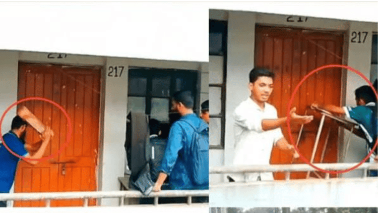 ইবিতে ছাত্রদল-শিবির সংঘর্ষ, প্রক্টরের গাড়ি ও হলের কক্ষ ভাঙচুর