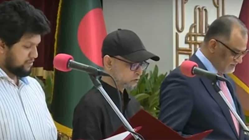 শপথ নিলেল নতুন ৩ উপদেষ্টা