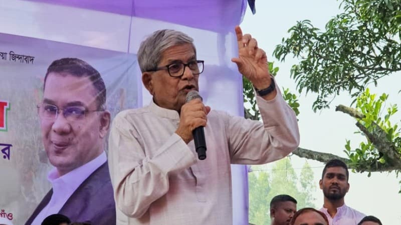 ভোটের নামে বেহেশতে যাওয়ার টিকেট দেয় জামায়াত: মির্জা ফখরুল