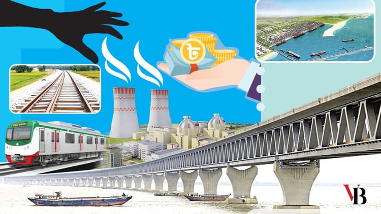 মেগা প্রকল্পে দুর্নীতির স্বরূপ