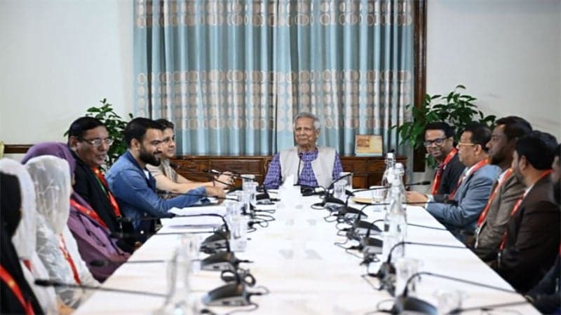 নবীন উদ্যোক্তারা নিরাপদে যেন কাজ করতে পারেন সেটা নিশ্চিত করতে চাই: প্রধান উপদেষ্টা