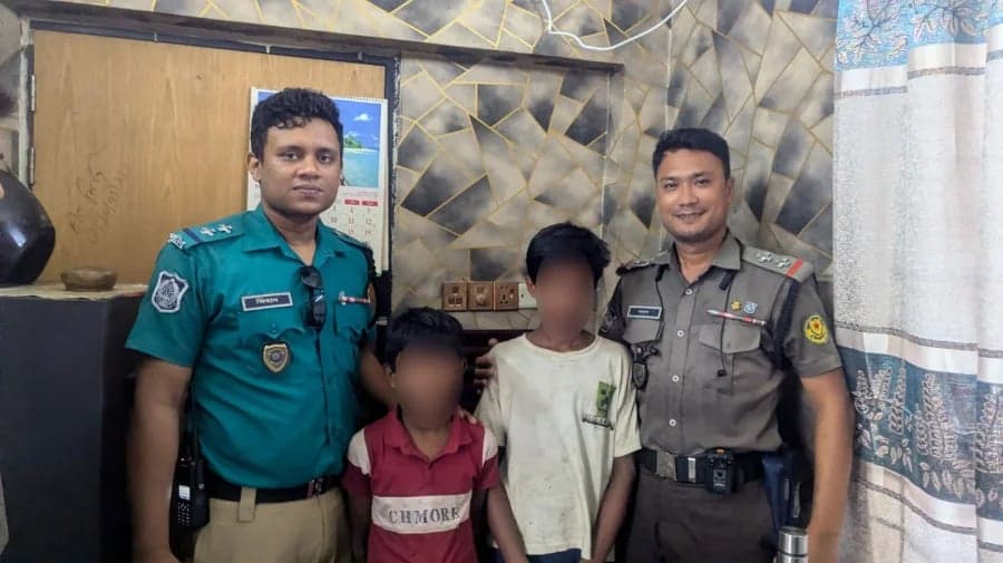 বগুড়া থেকে নিখোঁজ দুই শিশু ঢাকায় উদ্ধার