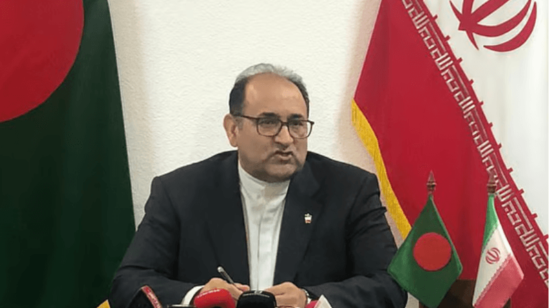 আন্দোলনের সময় স্টারলিংকের মাধ্যমে ইরানে অপতথ্য ছড়ানো হয়েছে: ঢাকায় ইরানি রাষ্ট্রদূত