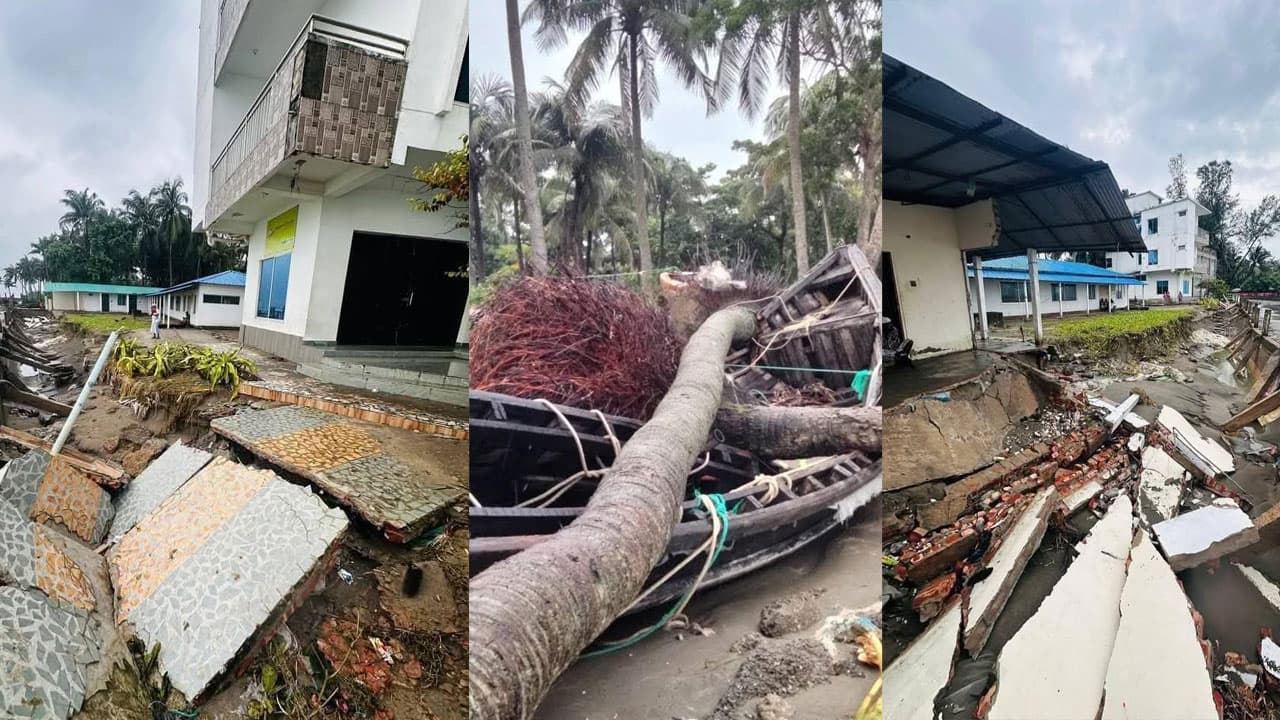 জোয়ারে লন্ডভন্ড সেন্টমার্টিন, ক্ষতিগ্রস্ত ১১ হোটেল-রিসোর্ট