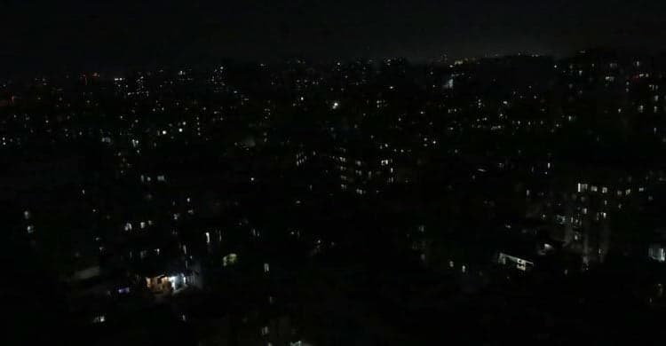 ২৫ মার্চ রাতে এক মিনিট প্রতীকী ‘ব্ল্যাকআউট’