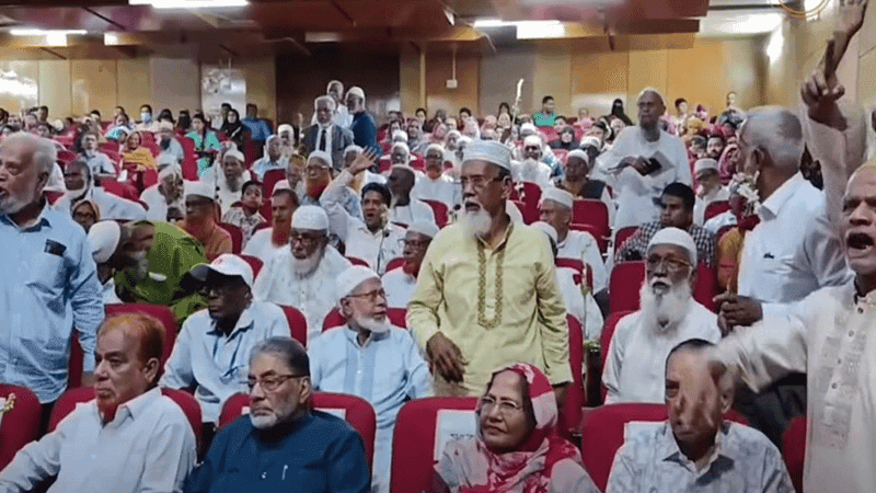 ‘মুক্তিযুদ্ধে শেখ মুজিবের অবদান ছিল না’ বলে তোপের মুখে জমিয়ত নেতা