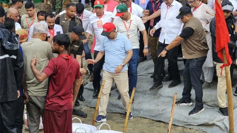 ৪৭ বছর আগে জিয়াউর রহমনের খনন করা খাল পুনঃখনন উদ্বোধন করলেন প্রধানমন্ত্রী