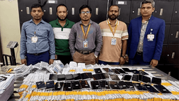 শাহজালাল-শাহ আমানতে অভিযান, ৯৭ লাখ টাকার সিগারেট-মদ-মোবাইল জব্দ