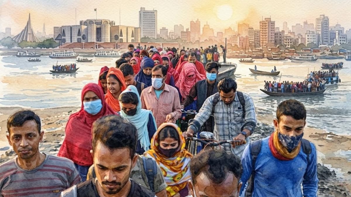 ঢাকায় জলবায়ু অভিবাসী: বাংলাদেশের জলবায়ু সংকটের মানবিক প্রতিচ্ছবি