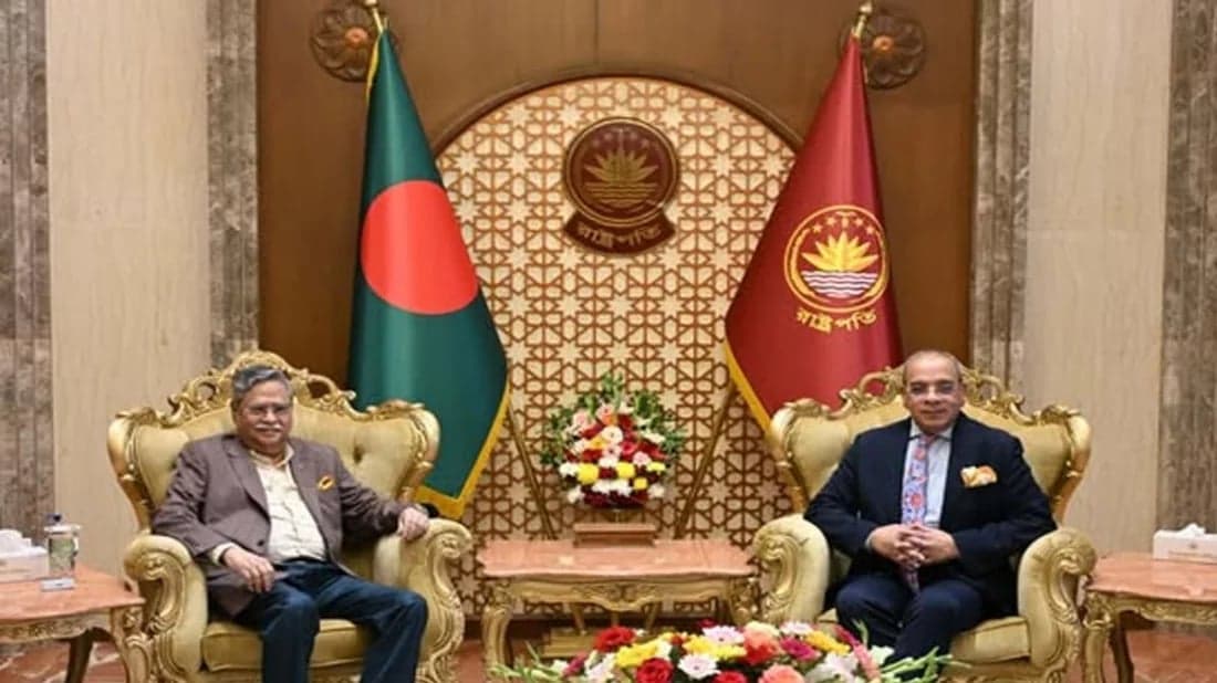 রাষ্ট্রপতির সঙ্গে প্রধান বিচারপতির বিদায়ী সাক্ষাৎ