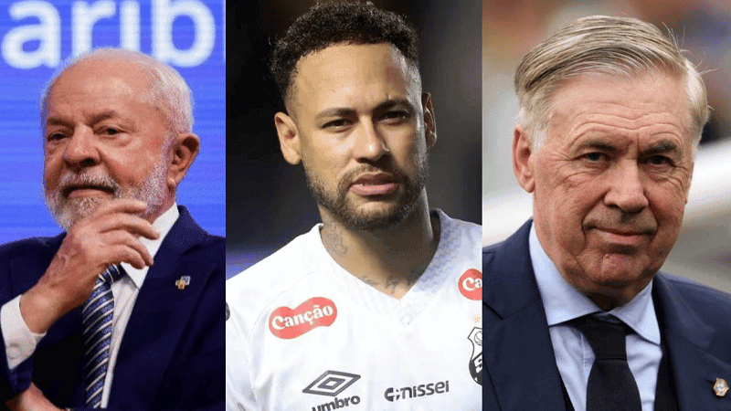 বিশ্বকাপ দলে নেইমারকে রাখতে আনচেলত্তির সঙ্গে ব্রাজিল প্রেসিডেন্টের আলোচনা