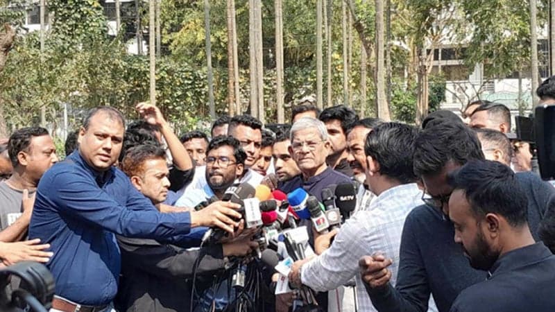 ৫৭ সেনা কর্মকর্তাকে হত্যার ঘটনার সঙ্গে আ. লীগ সরকারের যোগসাজশ ছিল: মির্জা ফখরুল