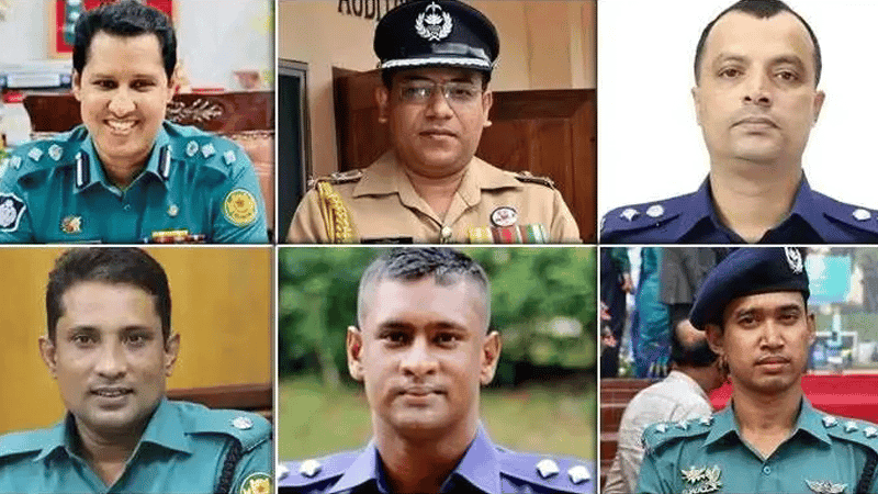 অনুপস্থিতির অভিযোগে ৬ পুলিশ কর্মকর্তা বরখাস্ত