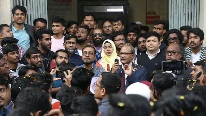 জবির দ্বিতীয় ক্যাম্পাসের কাজ সেনাবাহিনীকে হস্তান্তর, আনন্দ মিছিল