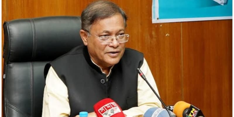 ভোট উৎসবের মধ্য দিয়ে জনগণ বিএনপি’র ভোট বর্জনের ডাক প্রত্যাখ্যান করেছে : তথ্যমন্ত্রী