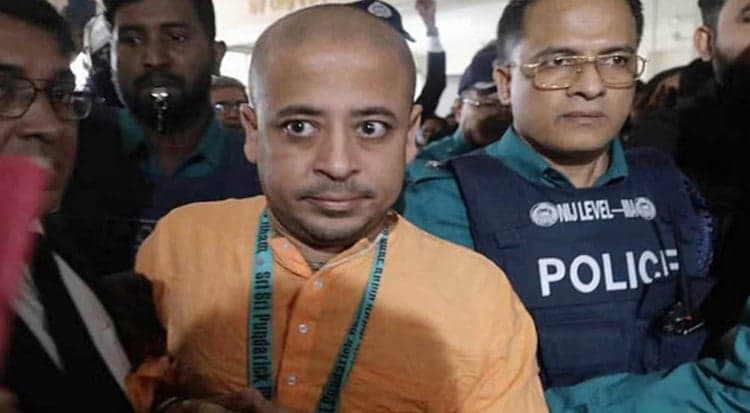 দুই মামলায় চিন্ময় দাসকে জেলগেটে জিজ্ঞাসাবাদের অনুমতি