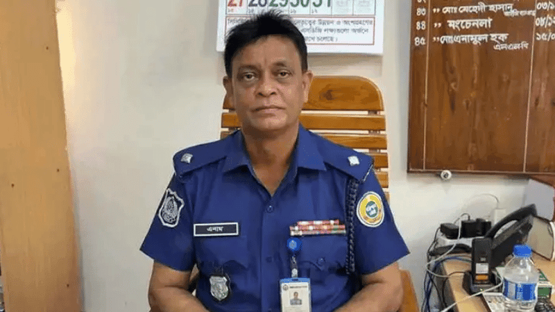 নারী ভুক্তভোগীকে কটূক্তি করা সেই ওসিকে প্রত্যাহার