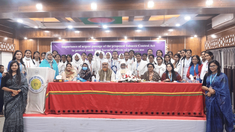 তামাক নিয়ন্ত্রণ আইনের সংশোধনী দ্রুত পাসের আহ্বান