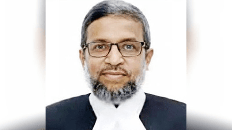 পদত্যাগ করলেন বিচারপতি আখতারুজ্জামান