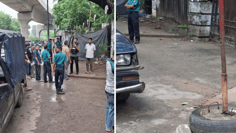 আন্তর্জাতিক অপরাধ ট্রাইব্যুনালের বাইরে ককটেল বিস্ফোরণ