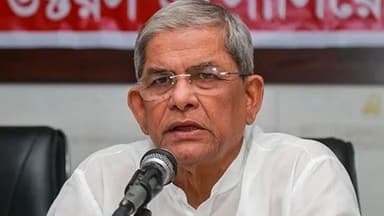ইসলামী রাষ্ট্র প্রতিষ্ঠার রাজনীতি করে জামায়াত, কিন্তু মানুষ এমন রাষ্ট্র চায় না: মির্জা ফখরুল