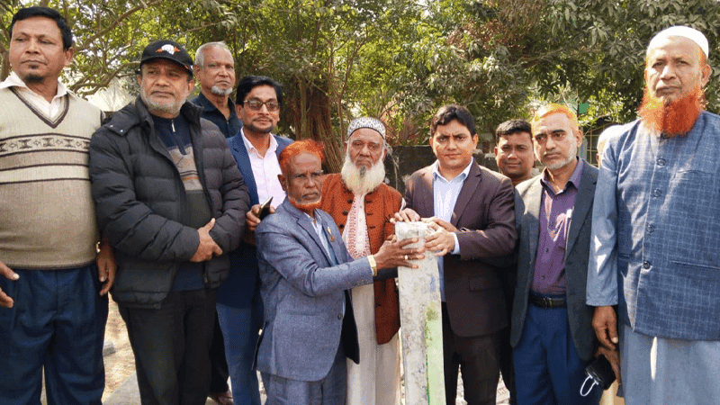নরসিংদীতে বড় পরিসরে পুনর্নির্মাণ হচ্ছে বীরশ্রেষ্ঠ মতিউরের ম্যুরাল
