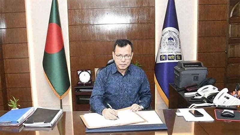 সিআইডির  প্রধান হিসেবে দায়িত্ব নিলেন গাজী জসীম
