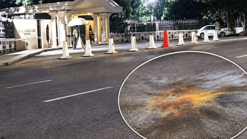 প্রধানমন্ত্রীর কার্যালয়ের সামনে ককটেল বিস্ফোরণ