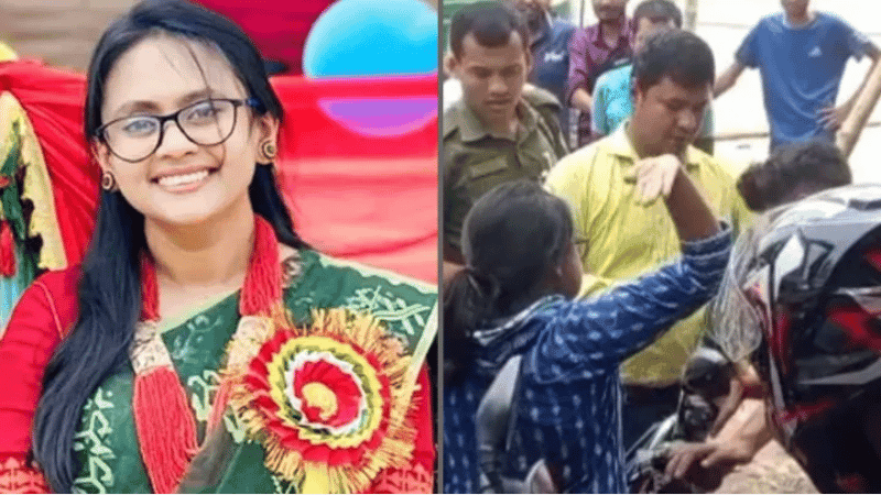 তেলের লাইনে দাঁড়ানো তরুণকে ইউএনও’র ‘মারধর’, ভিডিও ভাইরাল