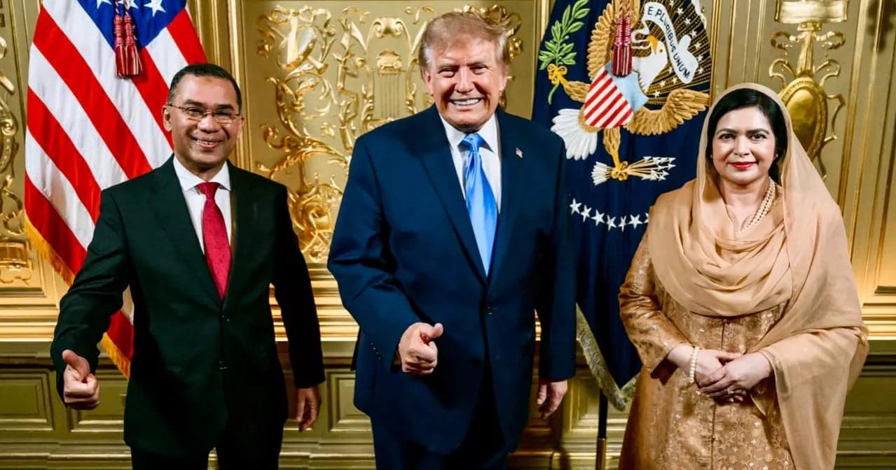 তারেক রহমান-ডোনাল্ড ট্রাম্পের নৈশভোজের ছবি প্রকাশ