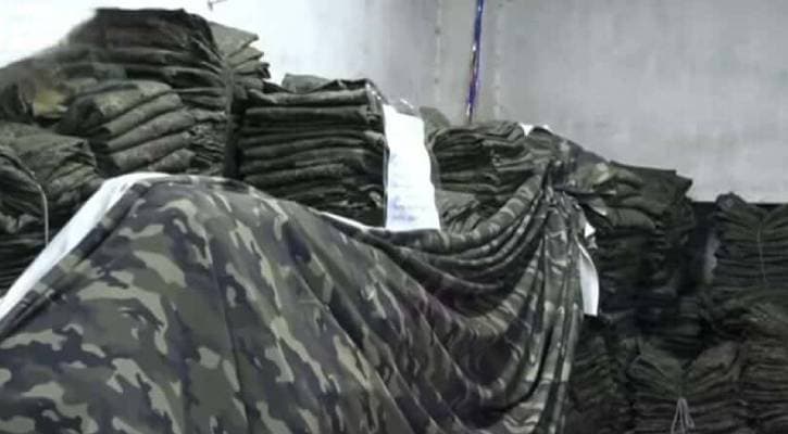 কুকি-চিনের আরও ১১ হাজার ইউনিফর্ম জব্দ